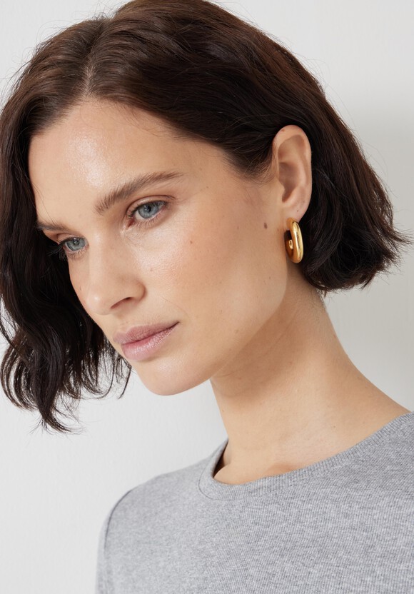 Chubby Hoop Earrings