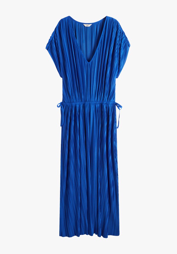 Jodie Plisse Midi Dress