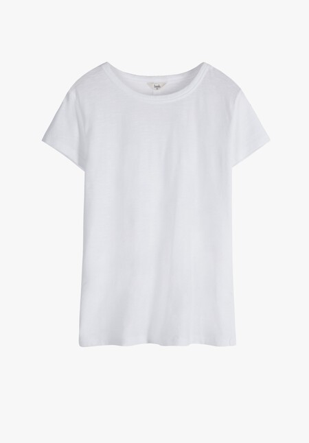 Slim Fit Slub Crew T-Shirt