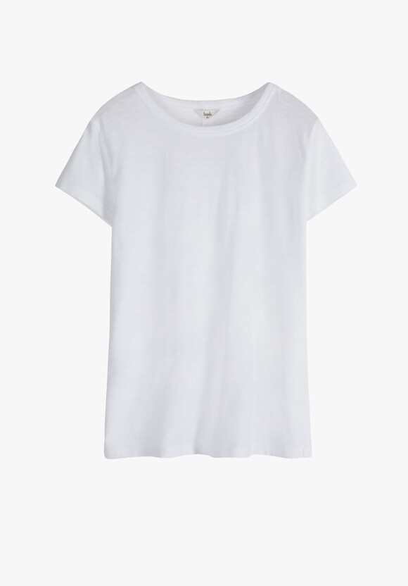 Slim Fit Slub Crew T-Shirt