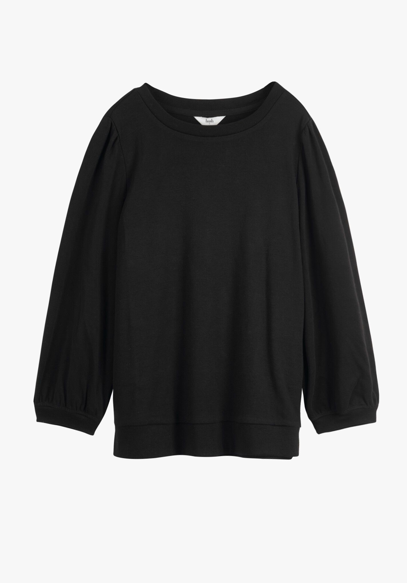 H and m discount puff sleeve sweatshirt