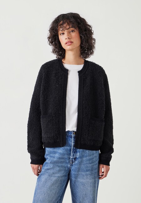 Tai Boucle Cardigan