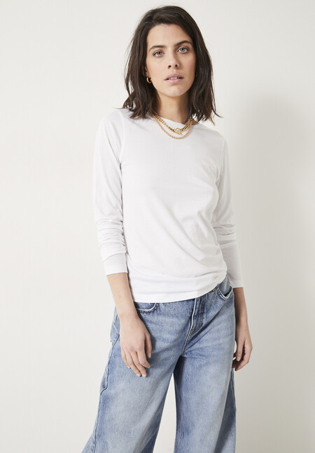 Anna Slim Crew Neck T-Shirt