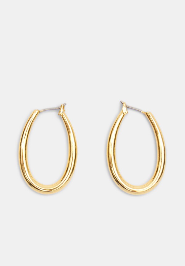 Brooke Oval Hoop Earrings