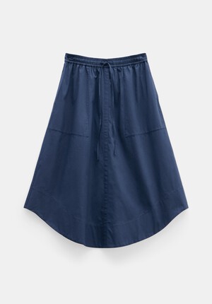 Kelly Curved Midi Skirt