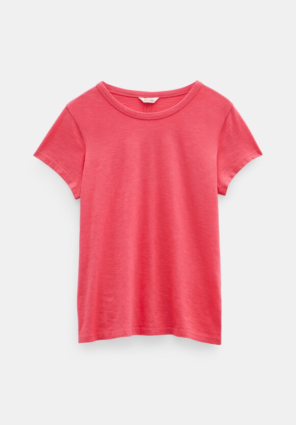 Slim Fit Slub Crew T-Shirt