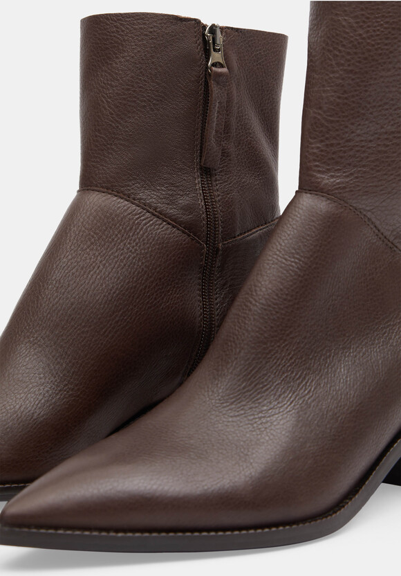 Taylah Leather Ankle Boot