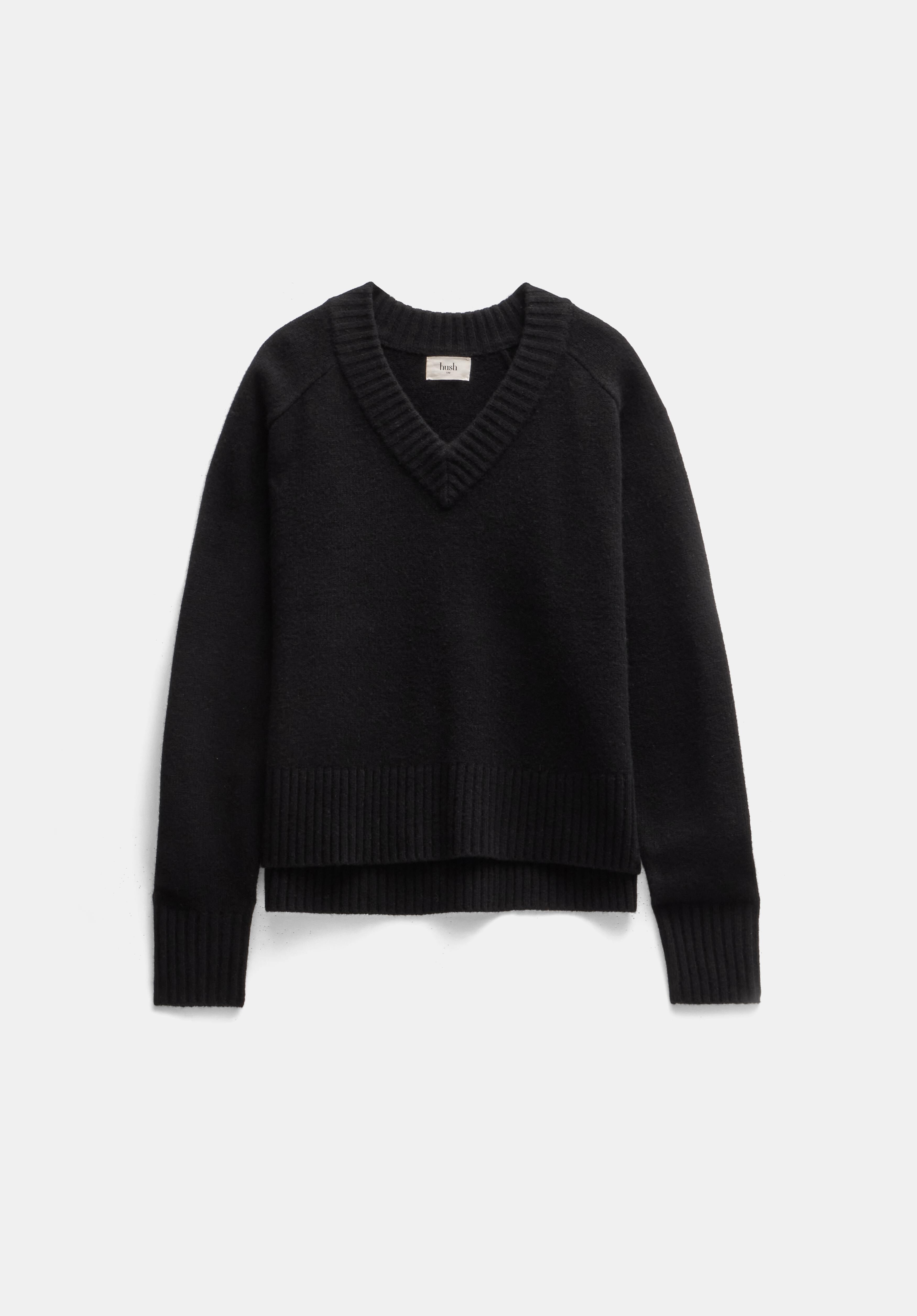 Micaela Boxy Sweatshirt Washed black hush