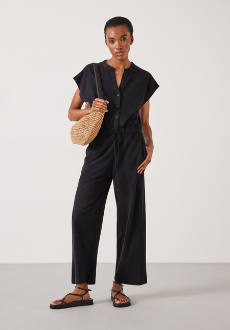 Kendall Short Sleeve Jersey Jumpsuit
