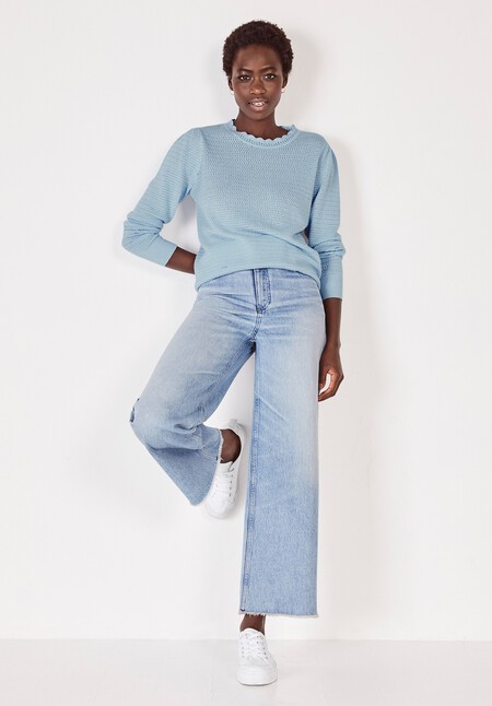 Megan Frill Neck Jumper