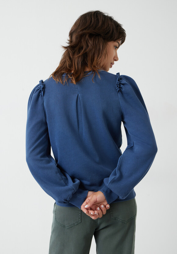 Emilia Ruffle Sweatshirt