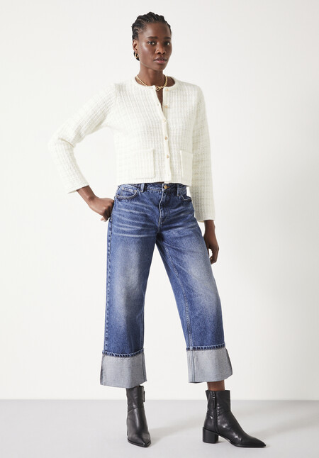 Bettie Textured Knitted Jacket