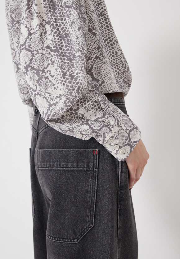 Fernanda Snake Printed Blouse