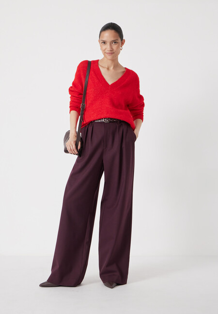 V Neck Knit Jumper