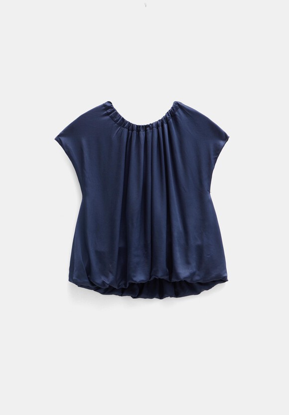 Satin Circular Top
