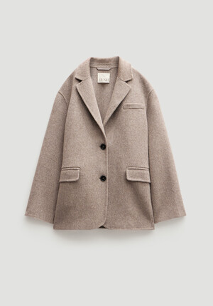 Pure Wool Double Faced Blazer