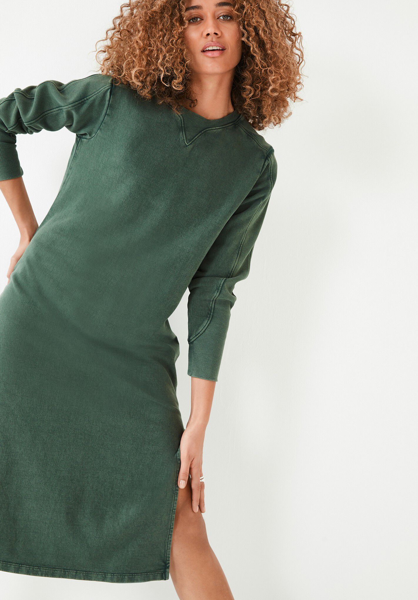 Hush sweatshirt midi dress clearance