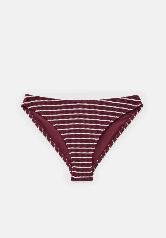 Cally Classic Stripe Crinkle Bikini Bottoms