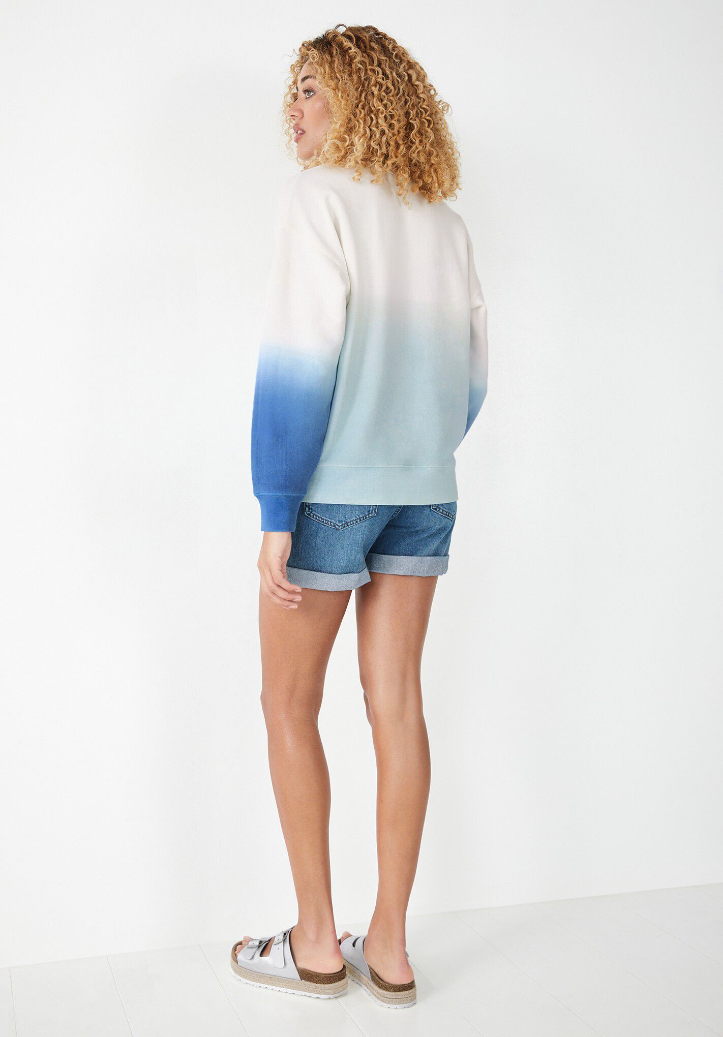 Dip dye sweatshirt store