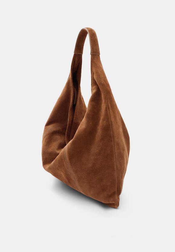 Suede Tote Bag