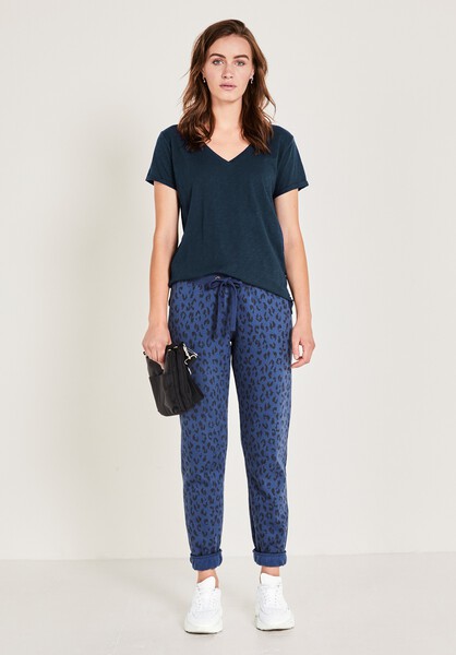 Cotton Slub V Tee