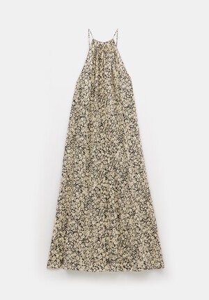 Aja Gathered Maxi Dress