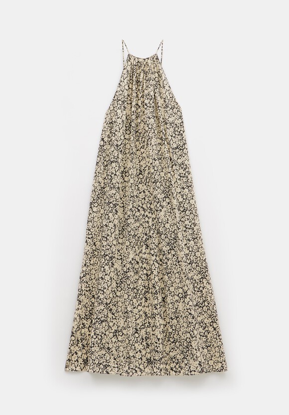 Aja Gathered Maxi Dress