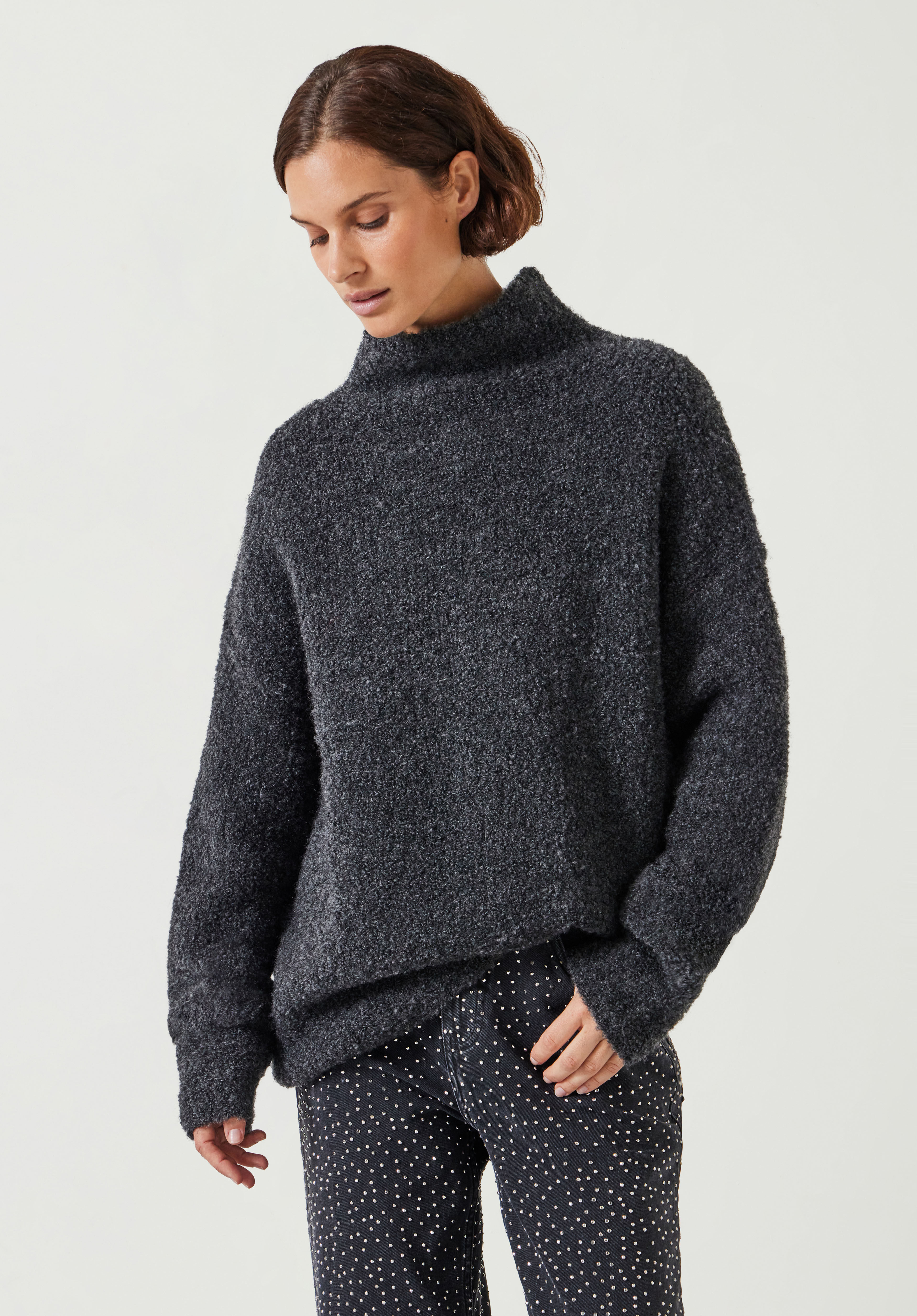 Polyester Jumpers cardigans Clothing for Women hush