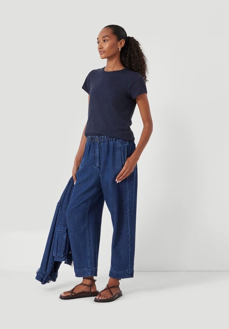 Supersoft Denim Barrel Leg Jeans