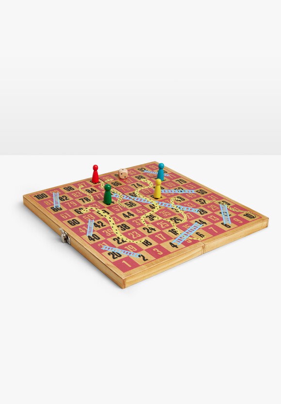 Professor Puzzle Snakes And Ladders