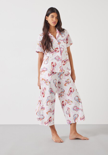 Lyla Cotton Culotte Pyjamas