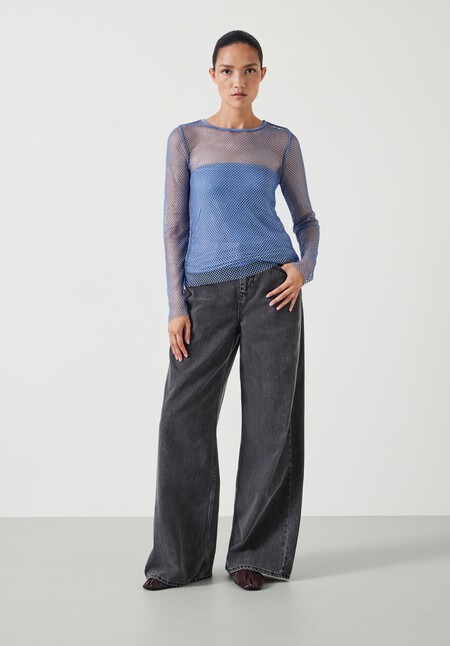 Una Sparkle Long Sleeve Top