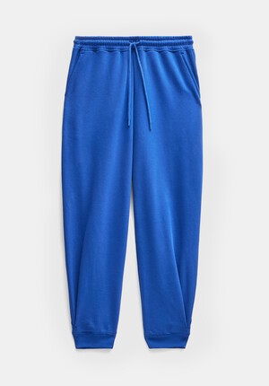 Barrel Leg Pleat Joggers