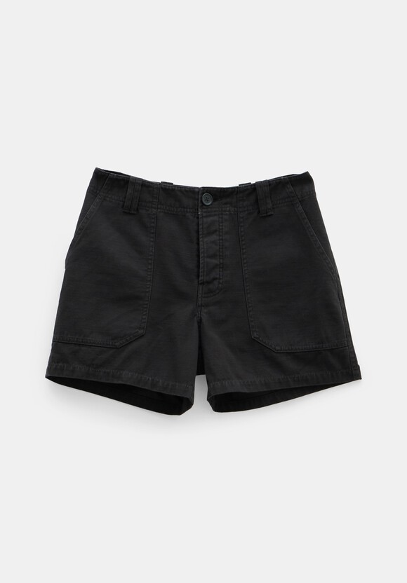 Kia Washed Shorts | Washed Black | hush