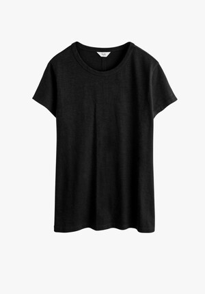 Cotton Slub Slim Crew Tee