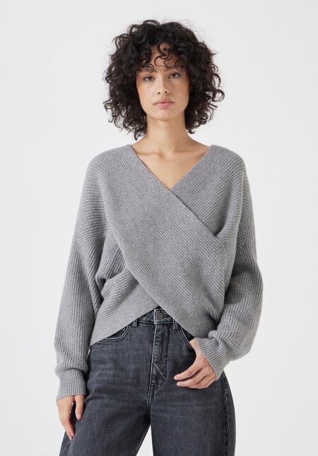 Bronte Cross Front Knit Jumper