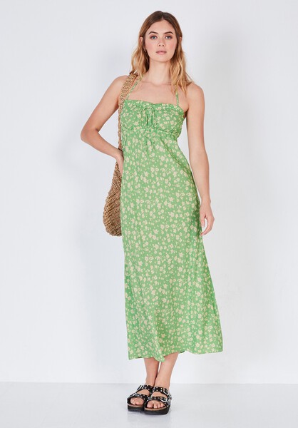 Nikki Strapless Midi Dress