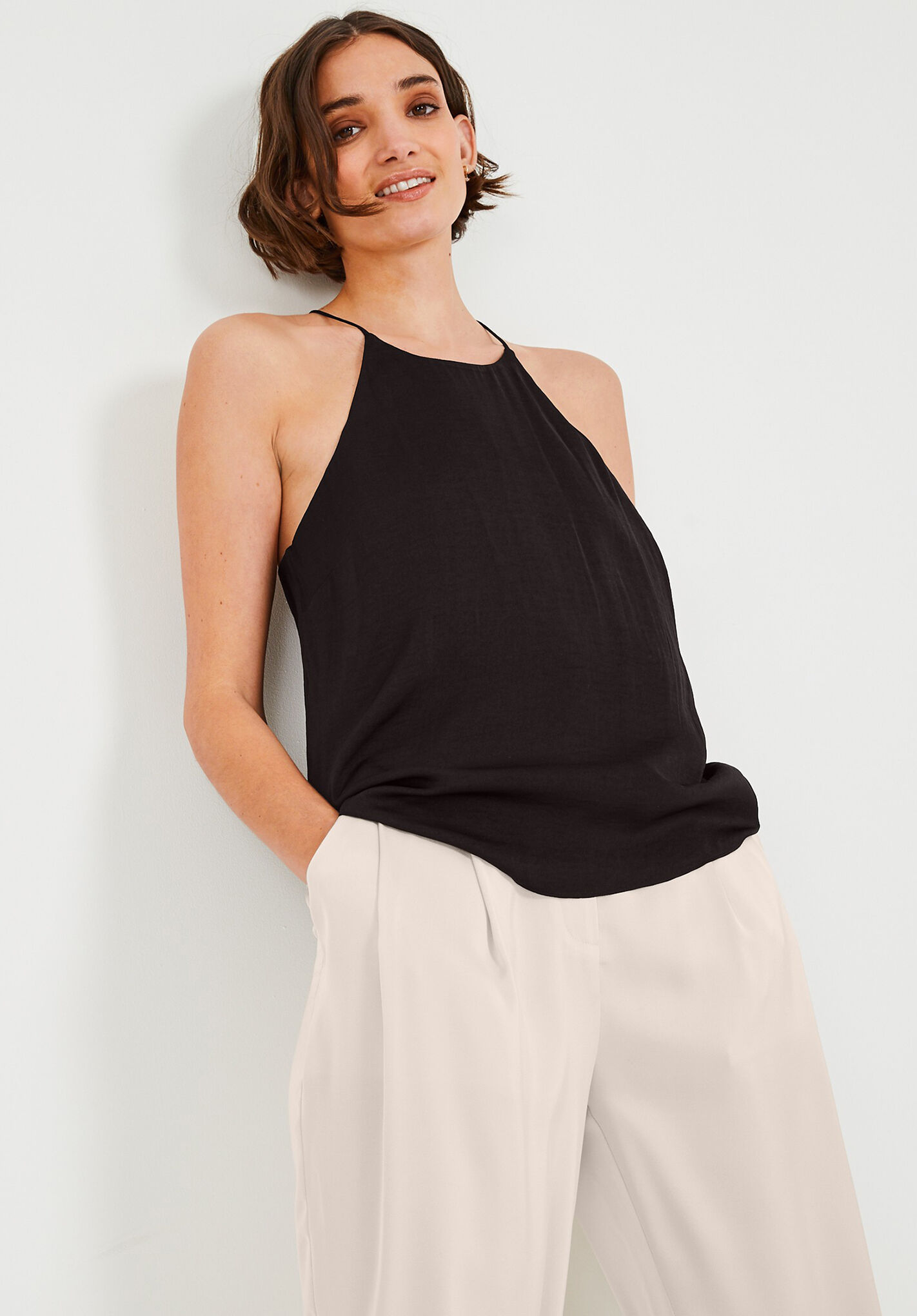 Halter cami clearance