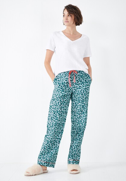 Isla Printed Cotton PJ Trousers