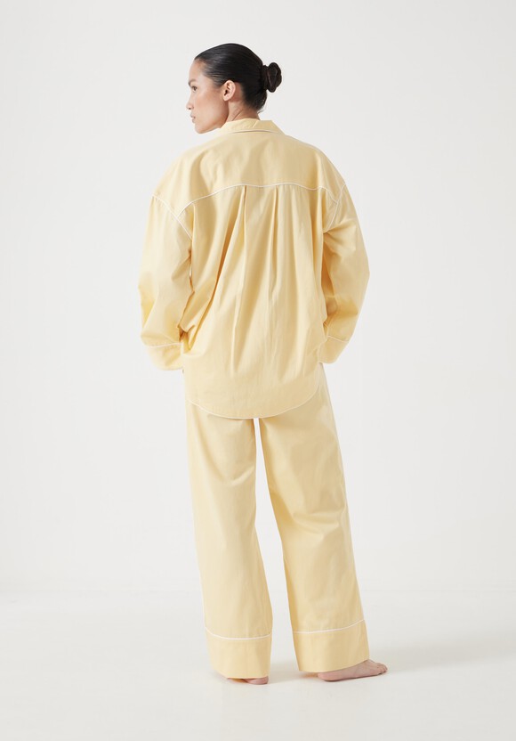 Cotton Sateen Oversized Pyjamas