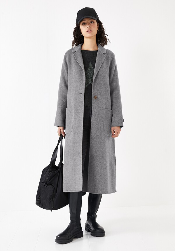Double Face Side Split Coat