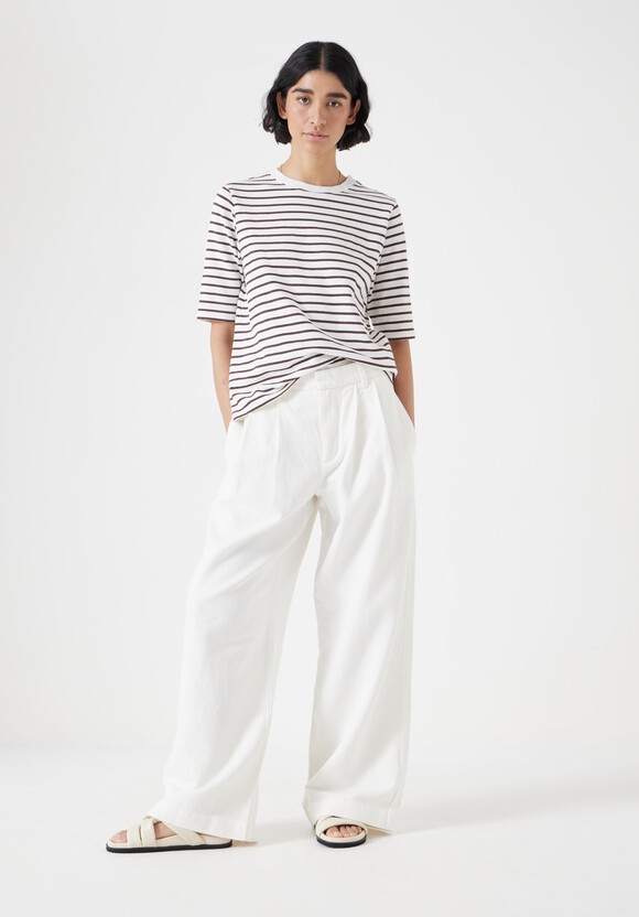 Sora Striped Relaxed T-Shirt