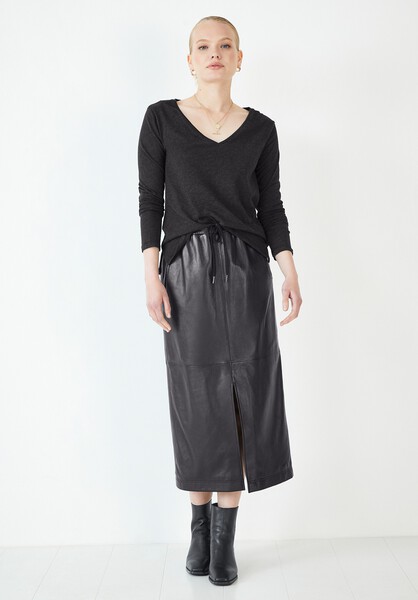 Mali Leather Skirt