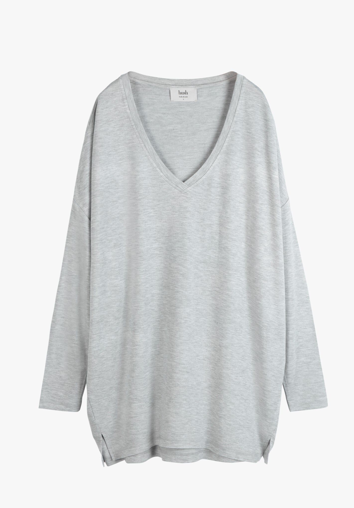 H&m v outlet neck jersey top