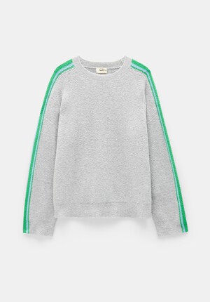 Coolah Multi Stripe Sleeve Jumper