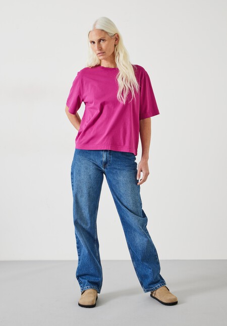 Cathy Cotton Crew Neck T-Shirt