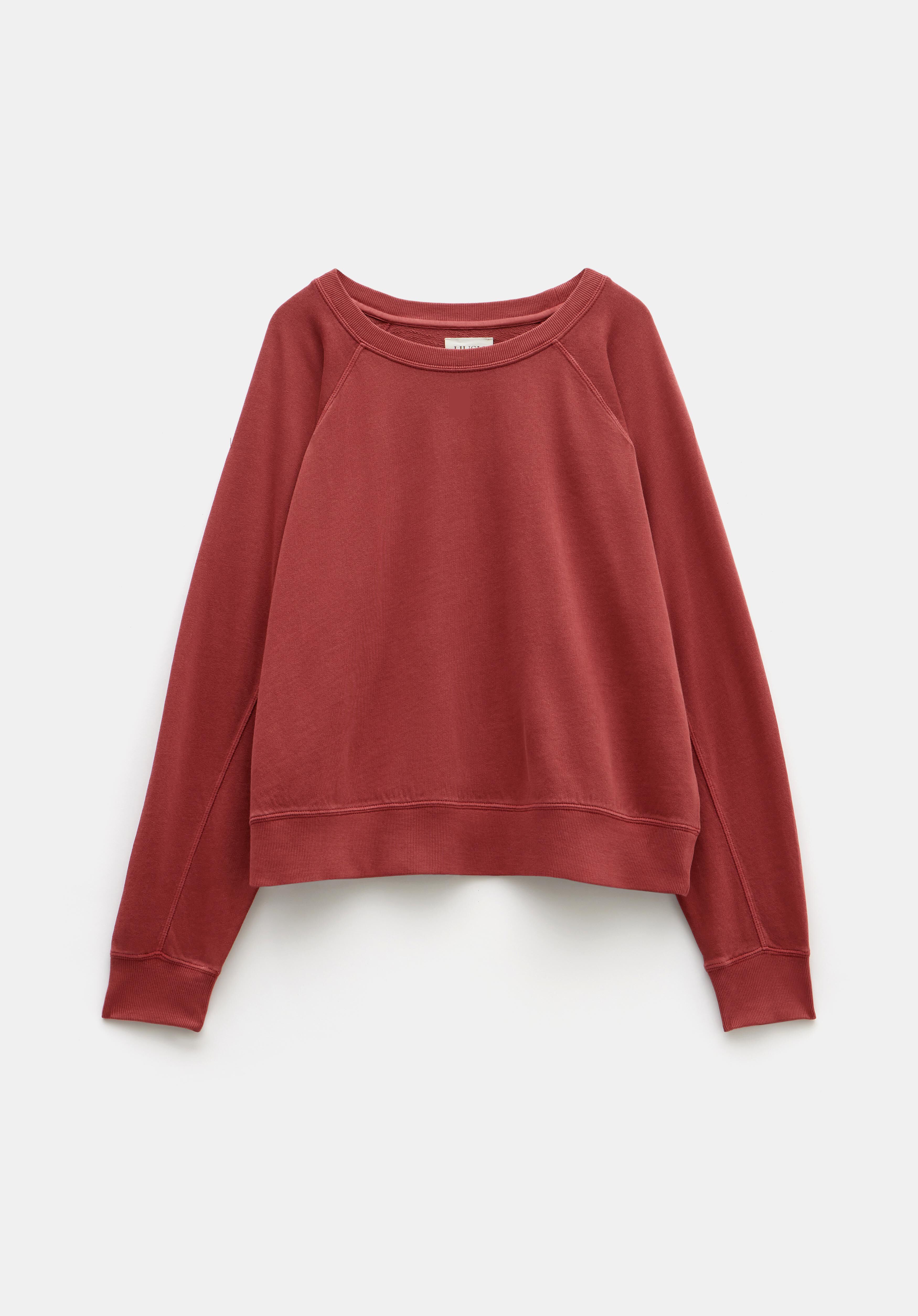 Kara Lightweight Sweatshirt Rust hush