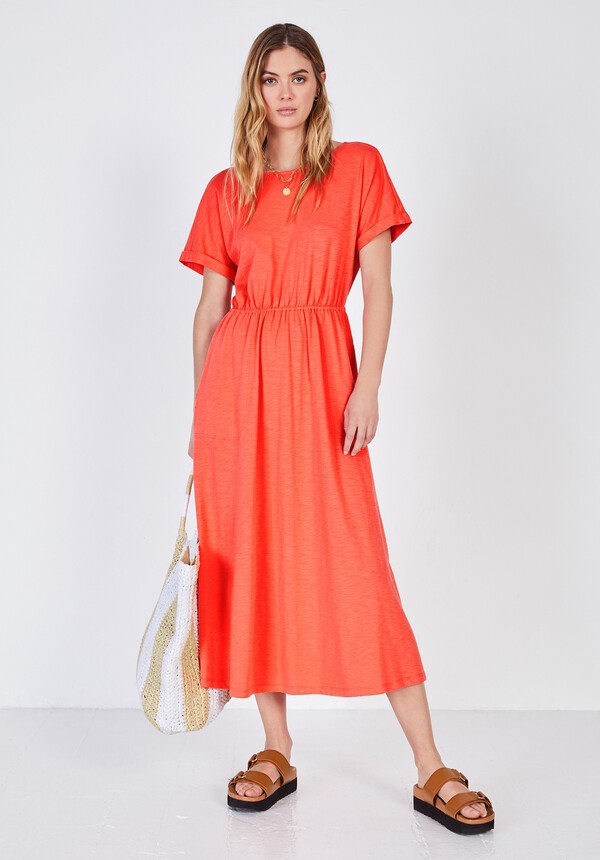 Amber Tie Back Jersey Dress