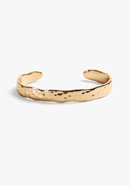 Seren Hammered Cuff Bangle