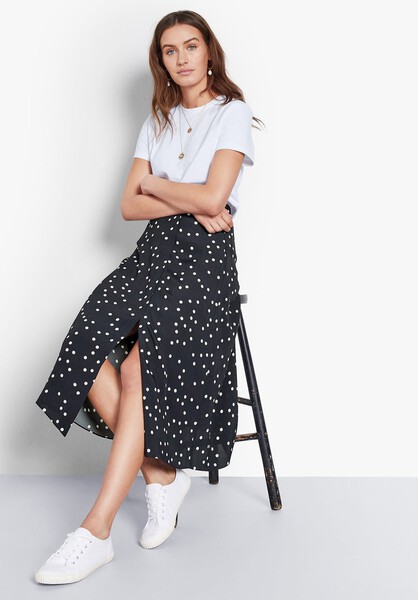 Elaine Printed Midi Skirt